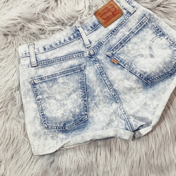 LEVI Strauss Denim High Rise Shorts - Picture 5 of 6